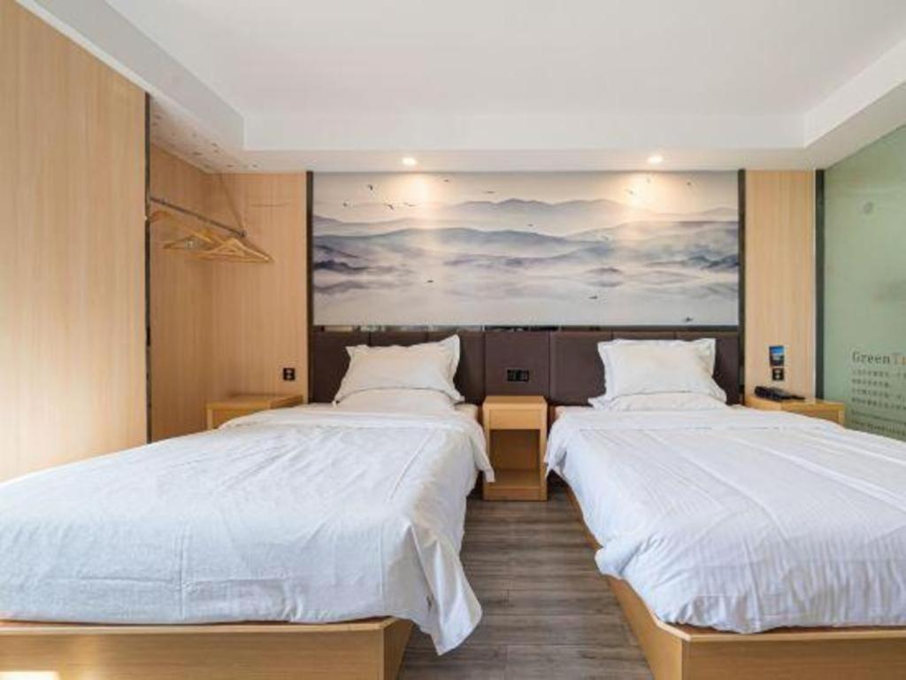 Greentree Alliance Jiangsu Nanjing Pukou District Zhongsheng Street Wende Road Metro Station Hotel Exterior foto