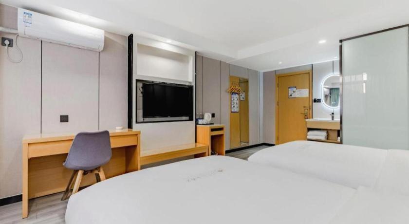 Greentree Alliance Jiangsu Nanjing Pukou District Zhongsheng Street Wende Road Metro Station Hotel Exterior foto